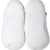 Girls Cotton Shoe with Embroidered Rosebud - Little Things Mean a Lot