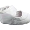 Girls Satin Shoe with Embroidered Celtic Cross - Image 5