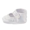 Girls Satin Shoe with Embroidered Celtic Cross - Image 4