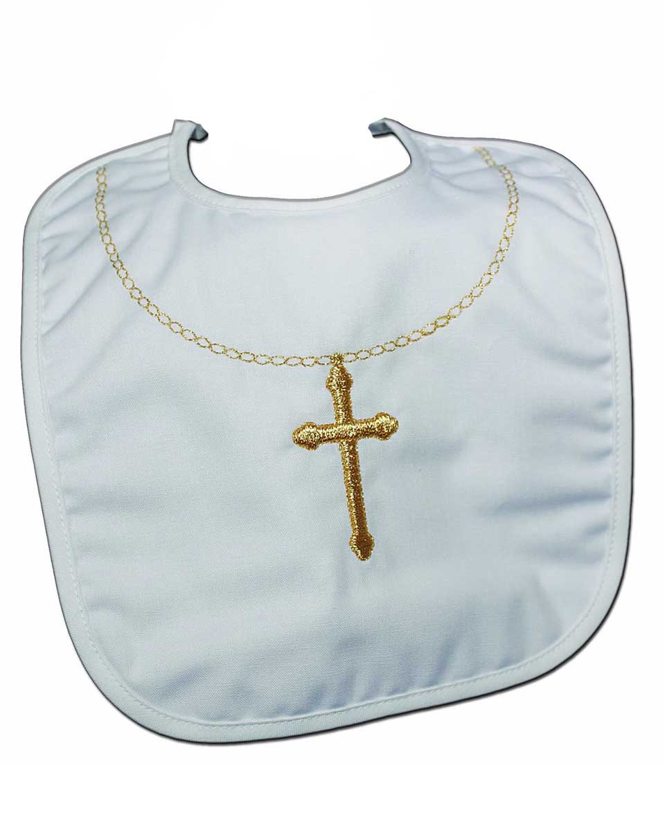 Infant's Cross - Gold/Sterling Silver with 13 inch chain | The Catholic  Company®