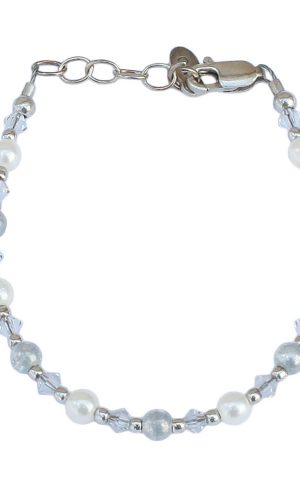 Pearl and Silver Bracelet - Little Things Mean a Lot