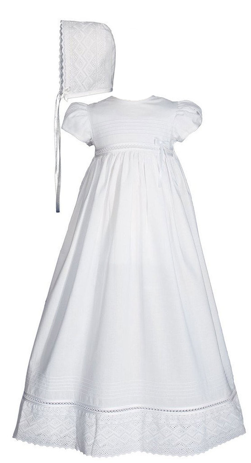 White Baptism Dress for Adults