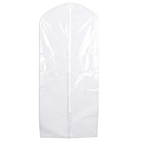 Vinyl Garment Bag with Zipper - Clear - Little Things Mean a Lot