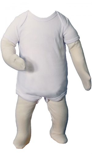 Unisex Cotton Knit Christening Onesie Coverall - Little Things Mean a Lot
