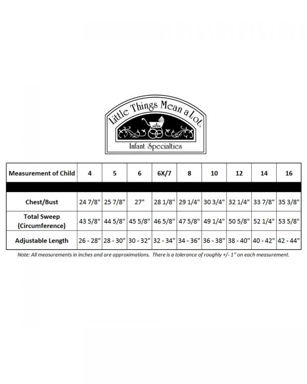 MA-NYGS1W Size Chart Image - Little Things Mean a Lot