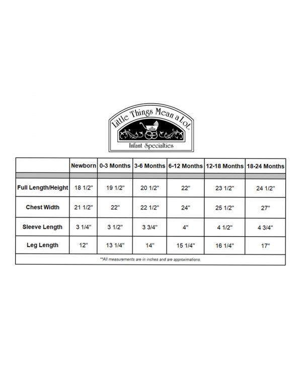 MA-CHRISTOPHER Size Chart Image - Little Things Mean a Lot