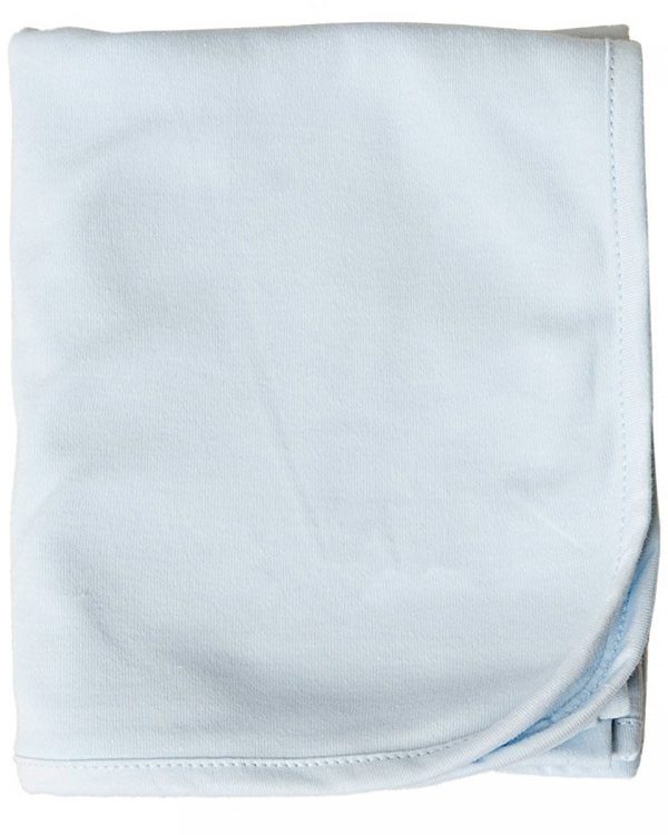 Boys Three-Piece Bamboo Layette Set in Blue or White - Little Things Mean a Lot