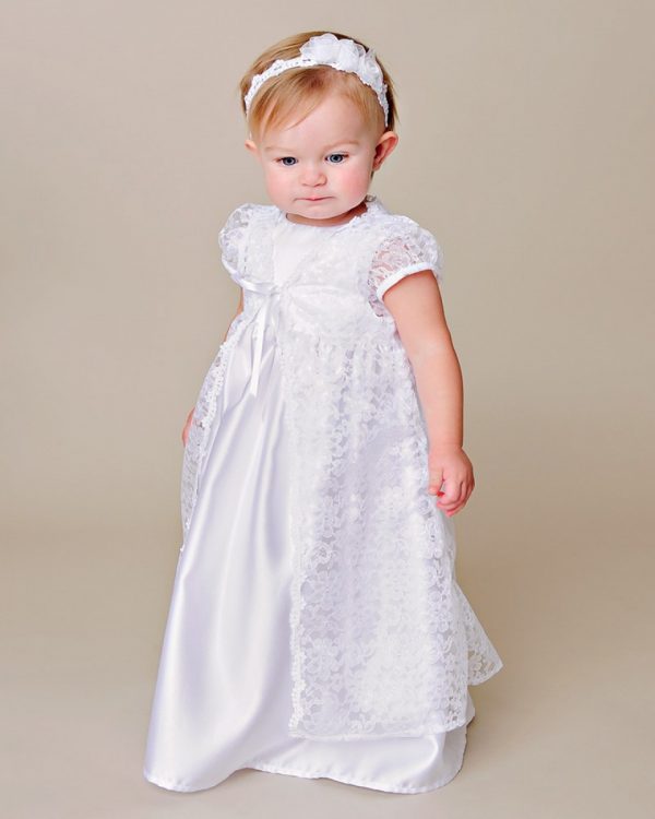 Violet Christening Gown - Little Things Mean a Lot