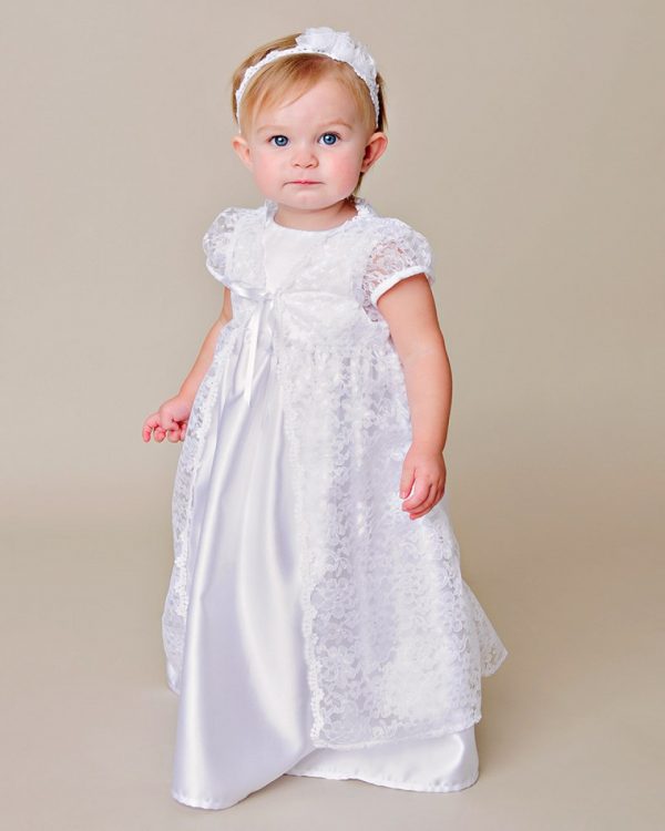 Violet Christening Gown - Little Things Mean a Lot