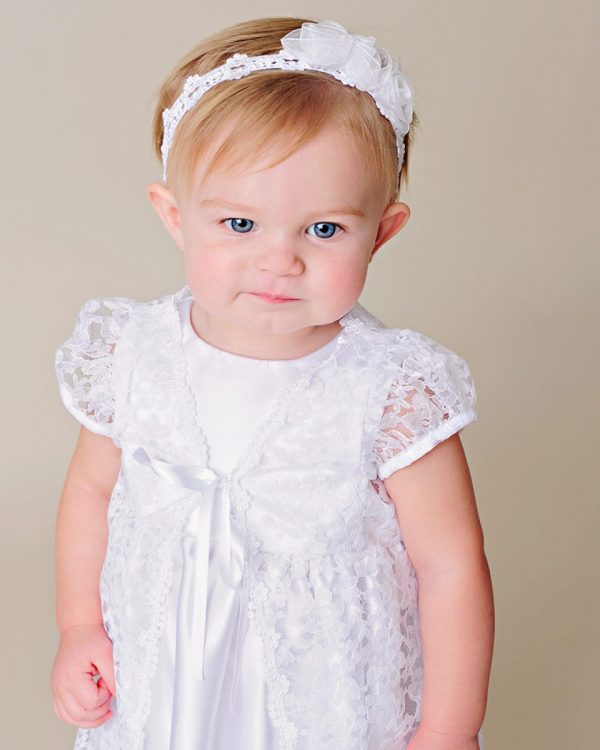 Violet Christening Gown - Little Things Mean a Lot