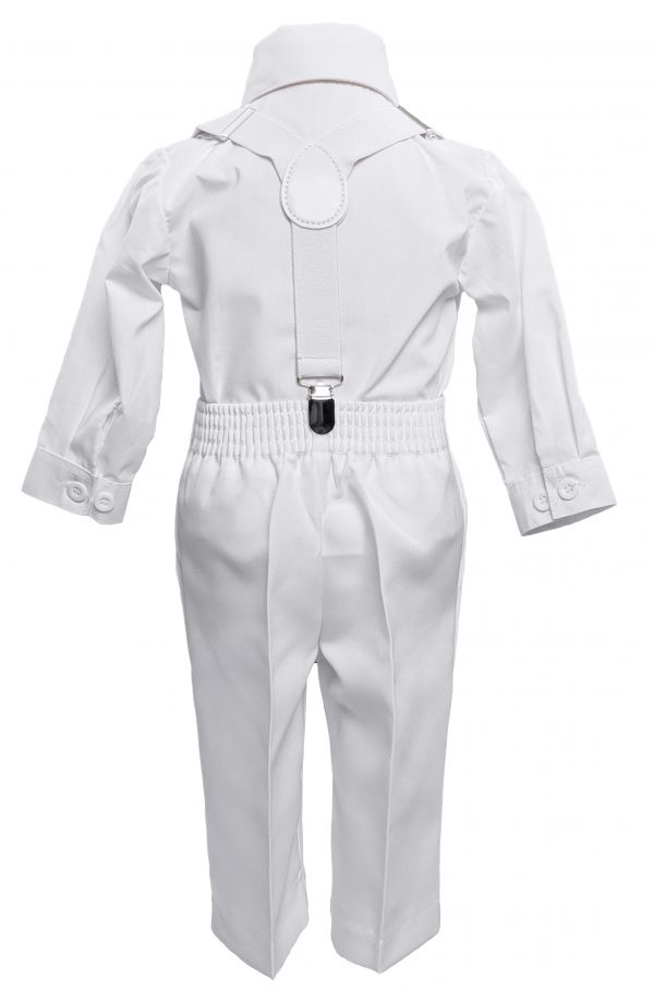 Cooper Suspender Christening Outfit - Little Things Mean a Lot