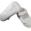 Girls Satin Shoe with Embroidered Celtic Cross - Little Things Mean a Lot